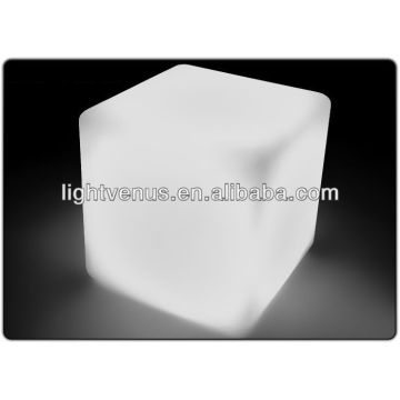 grande taille party extérieur led cube solaire